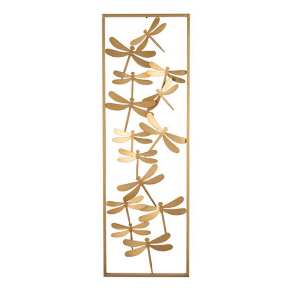 Honeybloom Dragonfly Outdoor Wall Decor, 12x36