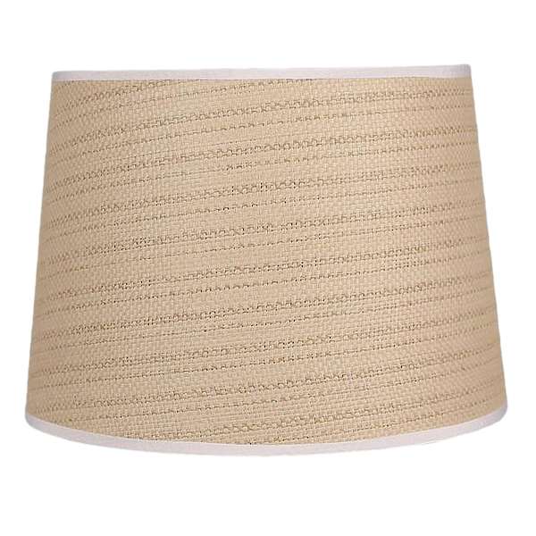 Wicker drum lamp shade hot sale