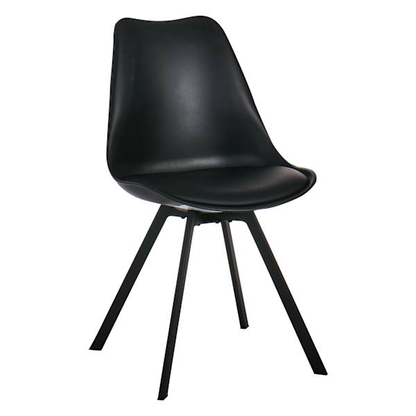 Crosby St. Sally Dining Chair, Black