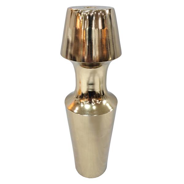 Crosby St. Gold Plated Taper Candle Holder, 13"
