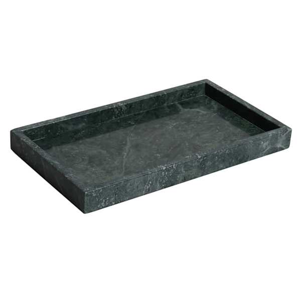 Green Marble Decorative Tray, 10.5x6