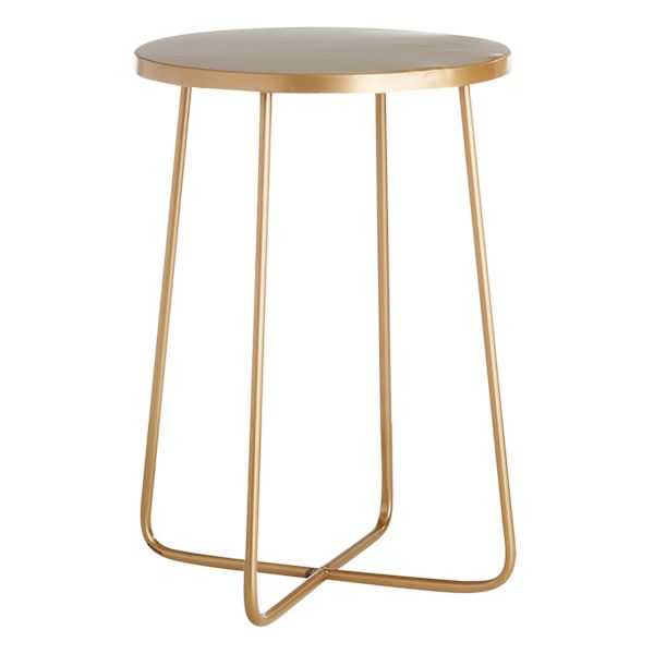 Levi Accent Table, Gold