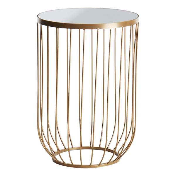 Lexi Accent Table, Gold