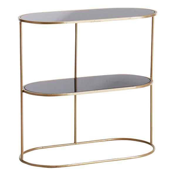 Crosby St. Luxe Accent Table, Gold