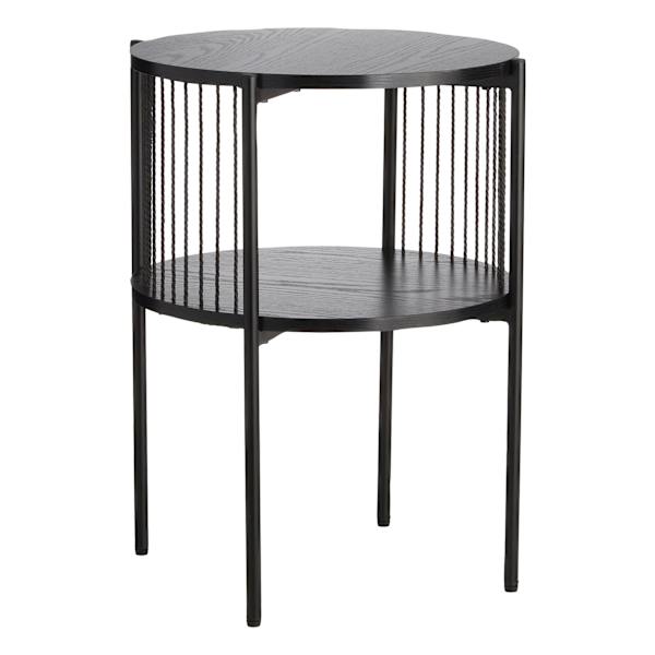 Crosby St. Xander Accent Table, Black
