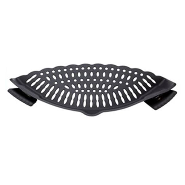 Silicone Snap Strainer Grey
