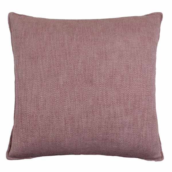 Honeybloom Purple Solid Euro Throw Pillow, 24"