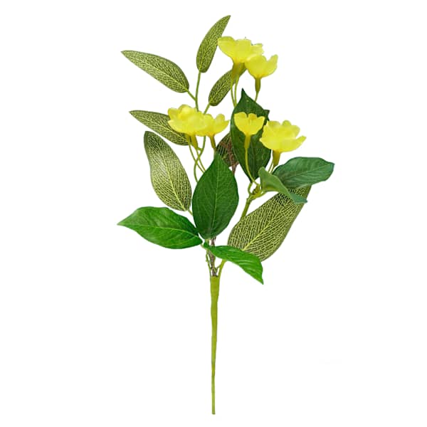 Yellow Wild Flower Pick, 13"