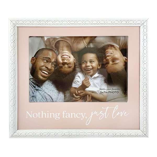 Nothing Fancy Just Love Tabletop Picture Frame, 5x7