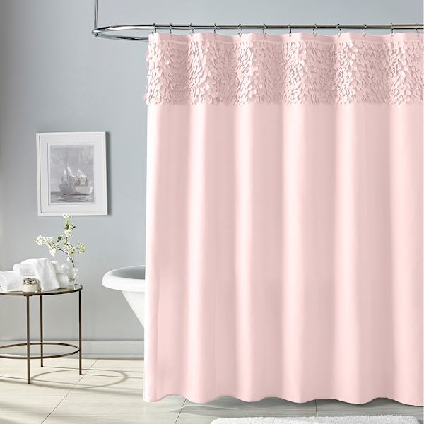 Pink Ivy Shower Curtain, 72"