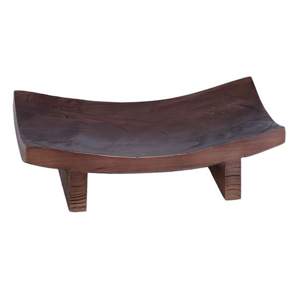 Found & Fable Wood Riser, 11.8x5.5