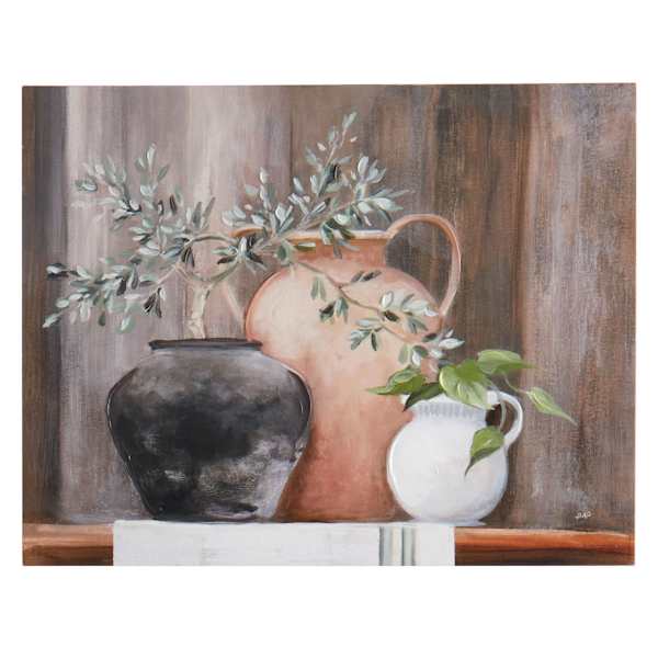 Honeybloom Vase Canvas Wall Art, 28x22