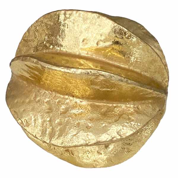 Found & Fable Gold Star Fruit Figurine, 3"