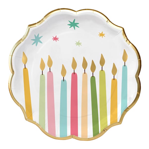 8-Pack Birthday Salad Plates