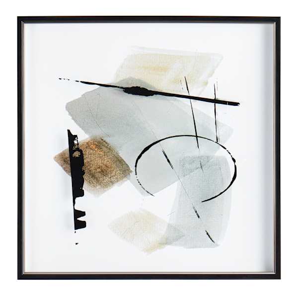 Crosby St. Framed Abstract Canvas Wall Art, 25"