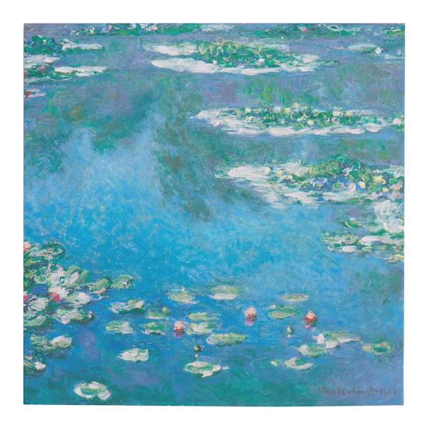 Water Lilies Canvas Wall Art, 30"