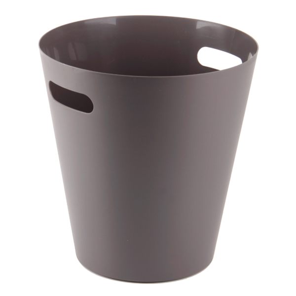 Black Pearl Round Wastebasket, 5l