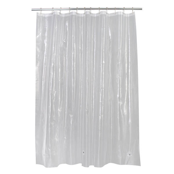 Aqua Premium Peva 6G Clear Shower Liner, 70x72