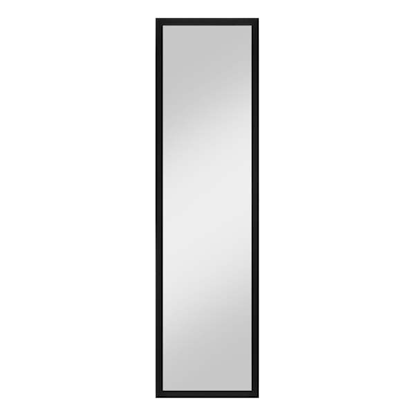 Black Basic Leaner Mirror, 14x50