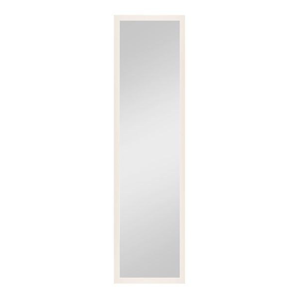Ivory Basic Leaner Mirror, 14x50