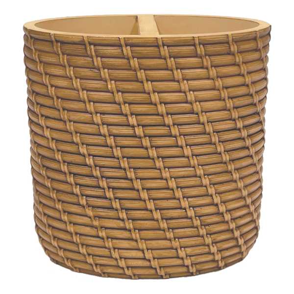 Found & Fable Luca Natural Woven Toothbrush Holder, 4.5"