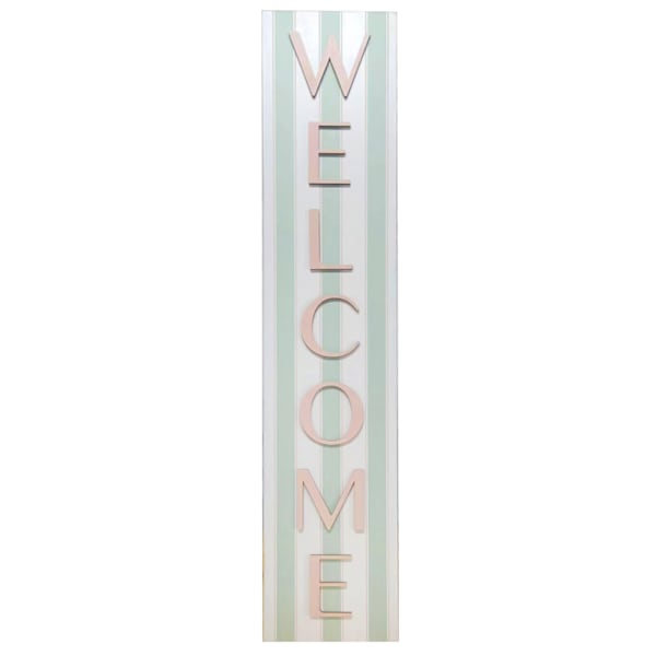 Providence Welcome Outdoor Porch Leaner Sign