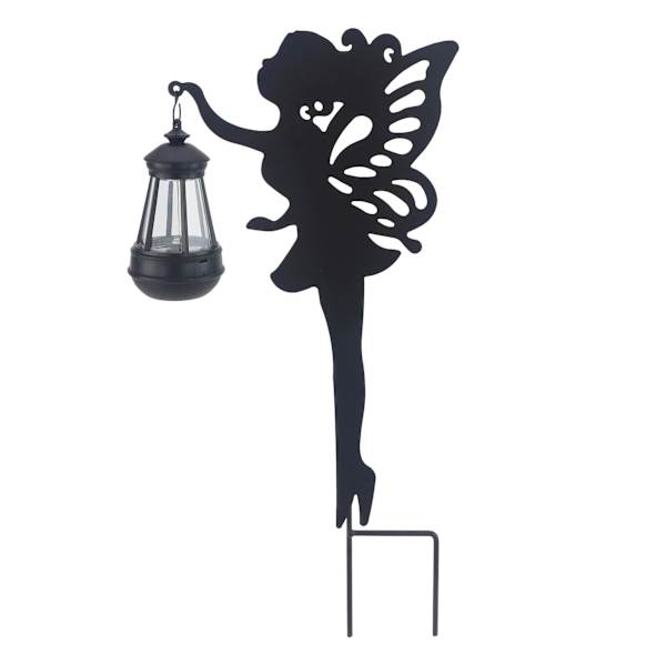 Fairy Metal Lantern Yard Stake, 19.5"