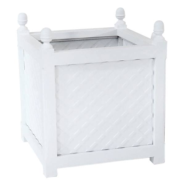 Providence Betty White Wooden Outdoor Planter, Medium