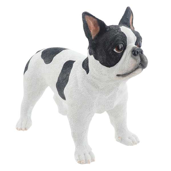 French Bull Dog Outdoor Garden Statue, 11.5"