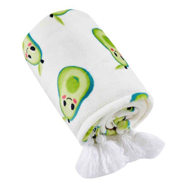Tiny Dreamers Avocado Throw Blanket, 50x60