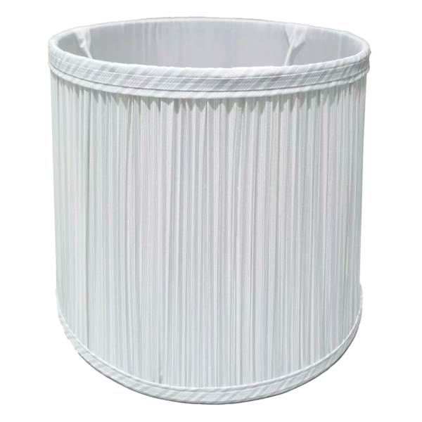 Providence Blue Striped Pleated Small Table Lamp Shade, 11x11x9