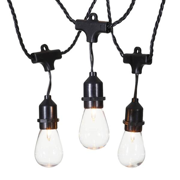Plastic edison bulb string lights 2025