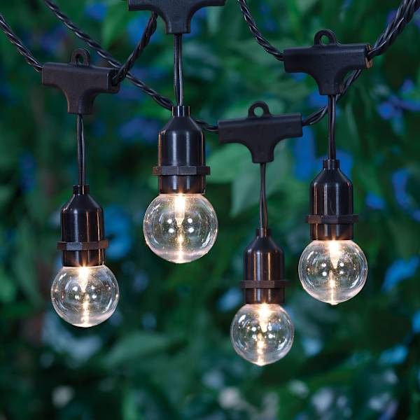 Glass globe string lights cheap