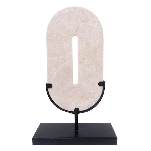 Crosby St. White Marble Stand, 10"