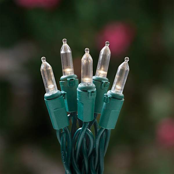 Green led mini string lights cheap