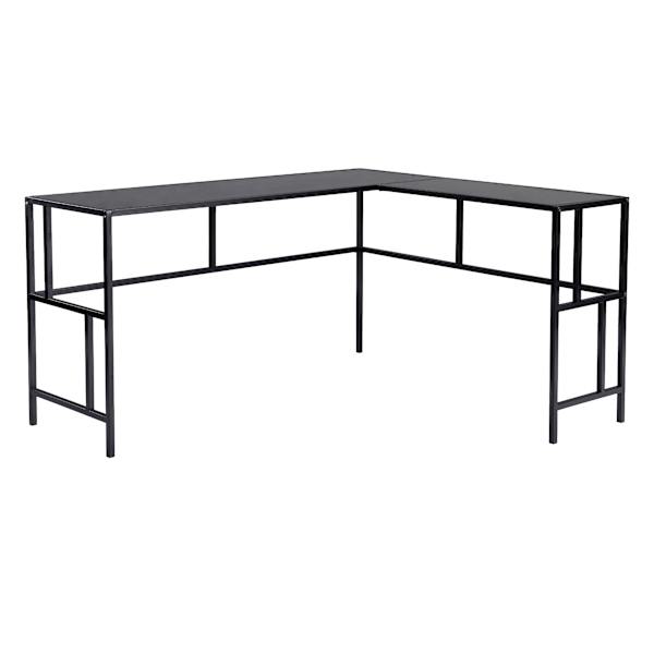 Crosby St. Brooklyn Metal Desk, Black