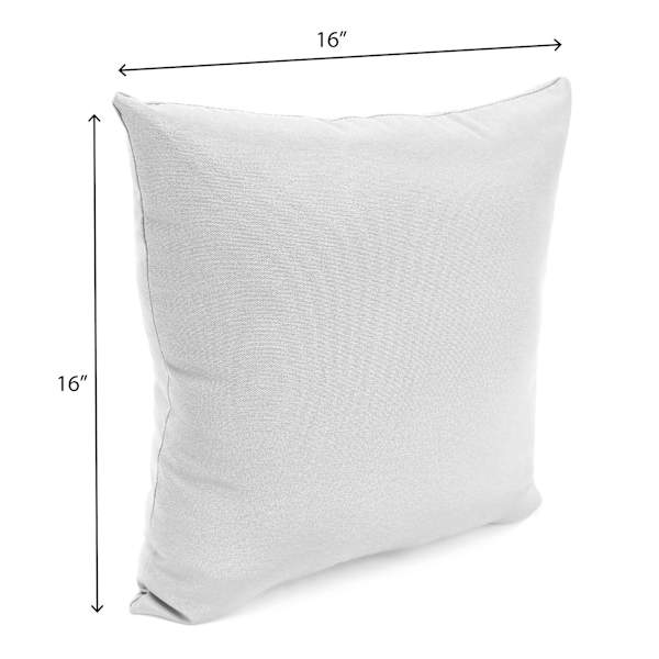 Seneca Navy Blue Square Outdoor Throw Pillow, 16"