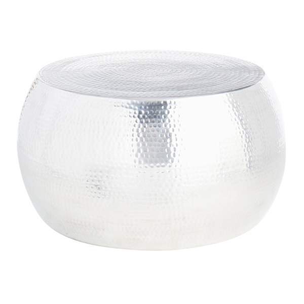 Found & Fable Lana Metal Coffee Table, Metallic