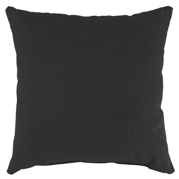 Crosby St. Sorvino Ash Premium Square Outdoor Throw Pillow, 16"
