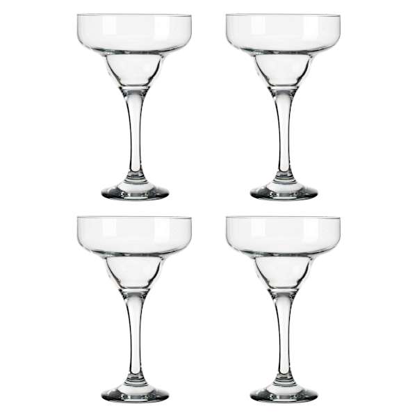 Set of 4 Basic Margarita Glasses, 10oz