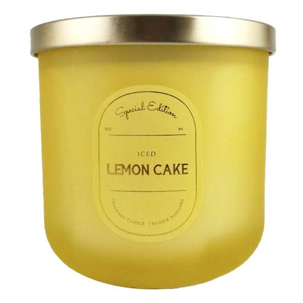Iced Lemon Cake Scented Jar Candle, 12.5oz