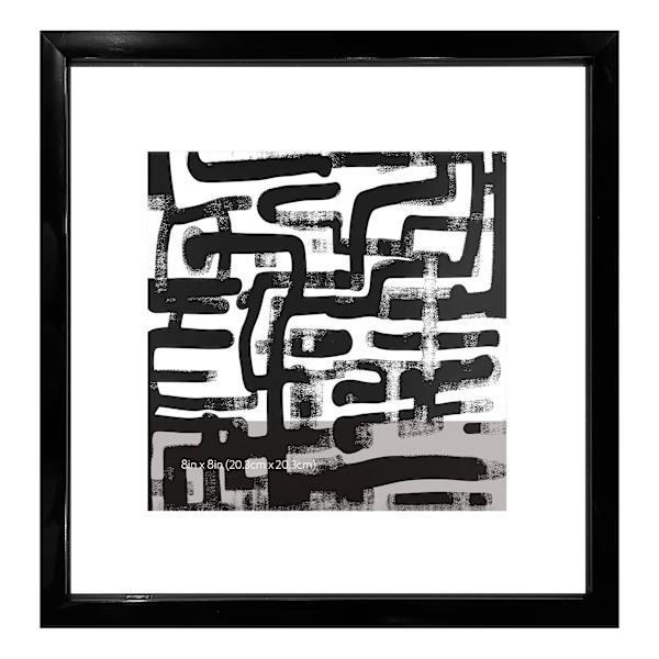 Black Floating Wall Frame, 12"