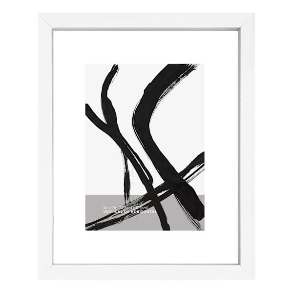 White Floating Wall Frame, 8x10