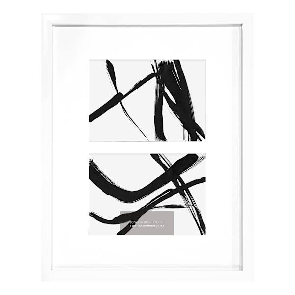 2-Opening White Collage Picture Frame, 11x14