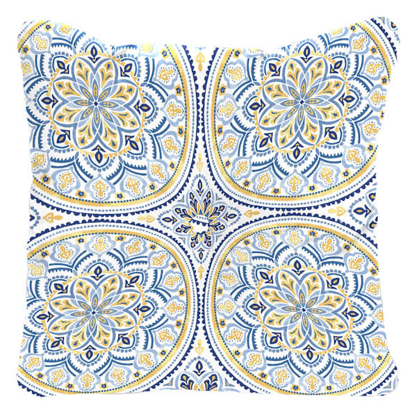 Castille Multicolor Outdoor Tufted Back Cushion