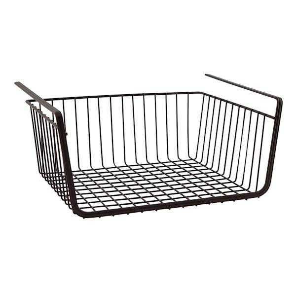 Brown Metal Under the Sink Shelf Basket