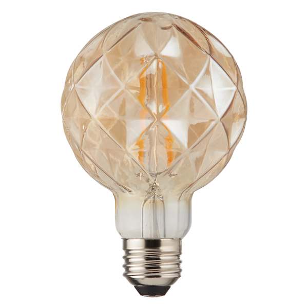 Amber Geo Bulb, 1-Pack