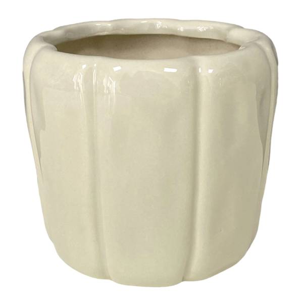 Honeybloom Indoor White Missie Planter, 3.9"