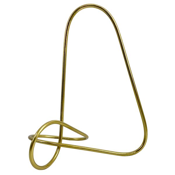 Gold Swirl Table Decor, 10"