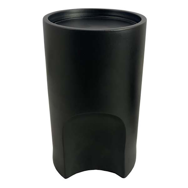 Crosby St. Black Pillar Candle Holder, 6"